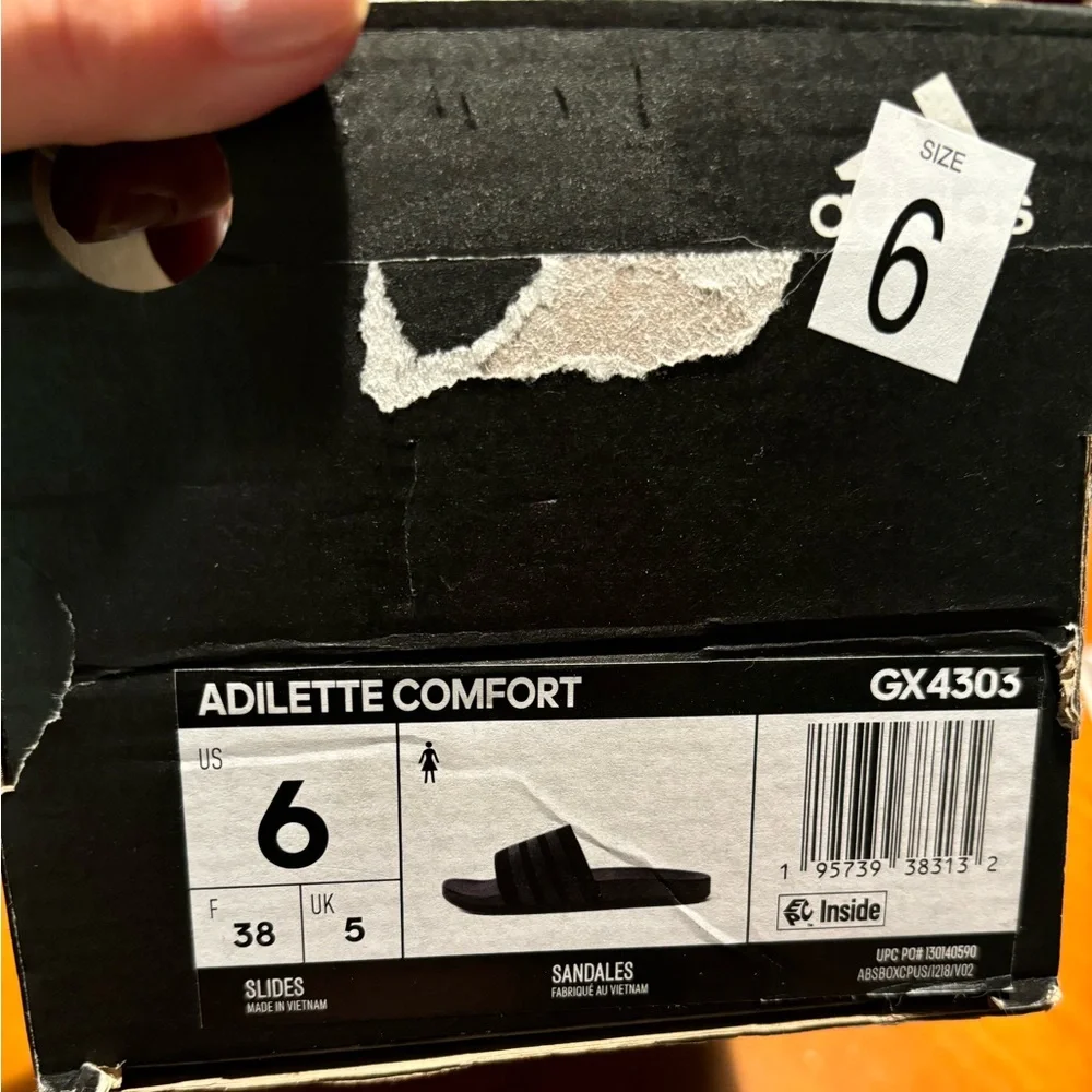 Adidas Adilette Comfort Slides - Picture 12 of 16